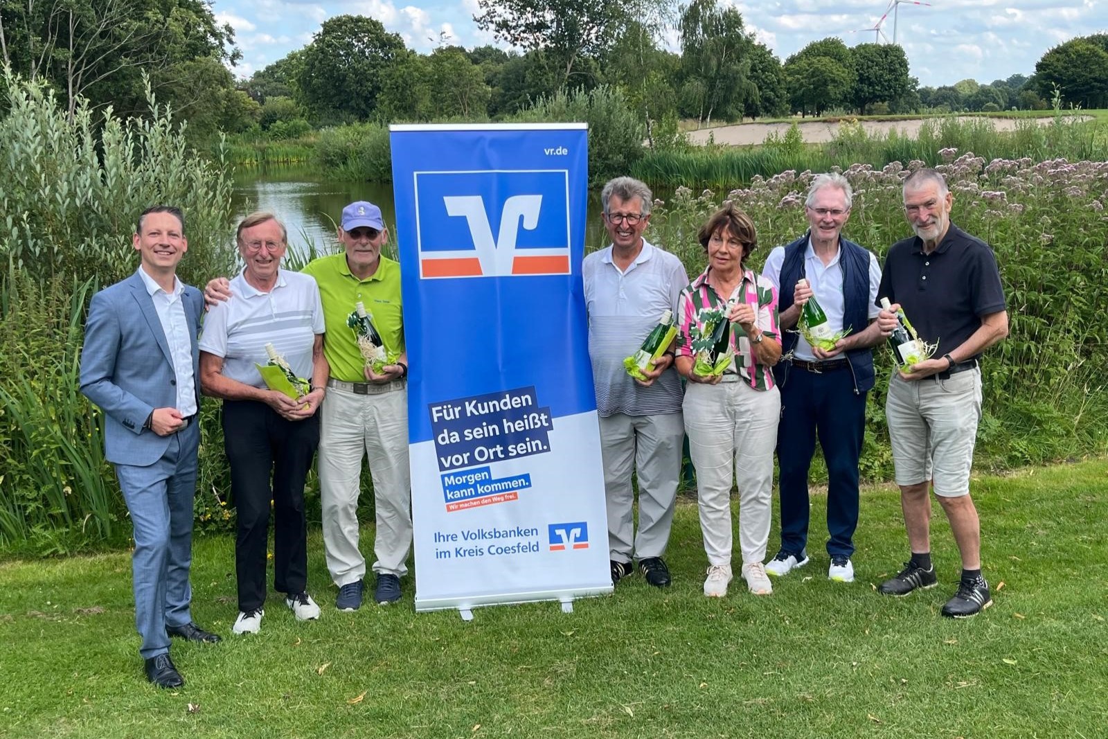 Golfsenioren genießen Sponsorenturnier der VR-Bank Coesfeld (2)